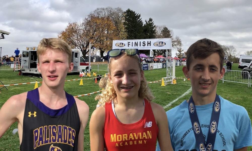 Palisades' Smigo, Moravian's Kraus, NDGP girls golden at PIAA XC